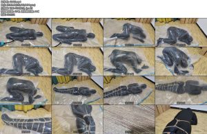 [亚洲绳艺] BGM工作室 全包衣美女真空体验-丝依依