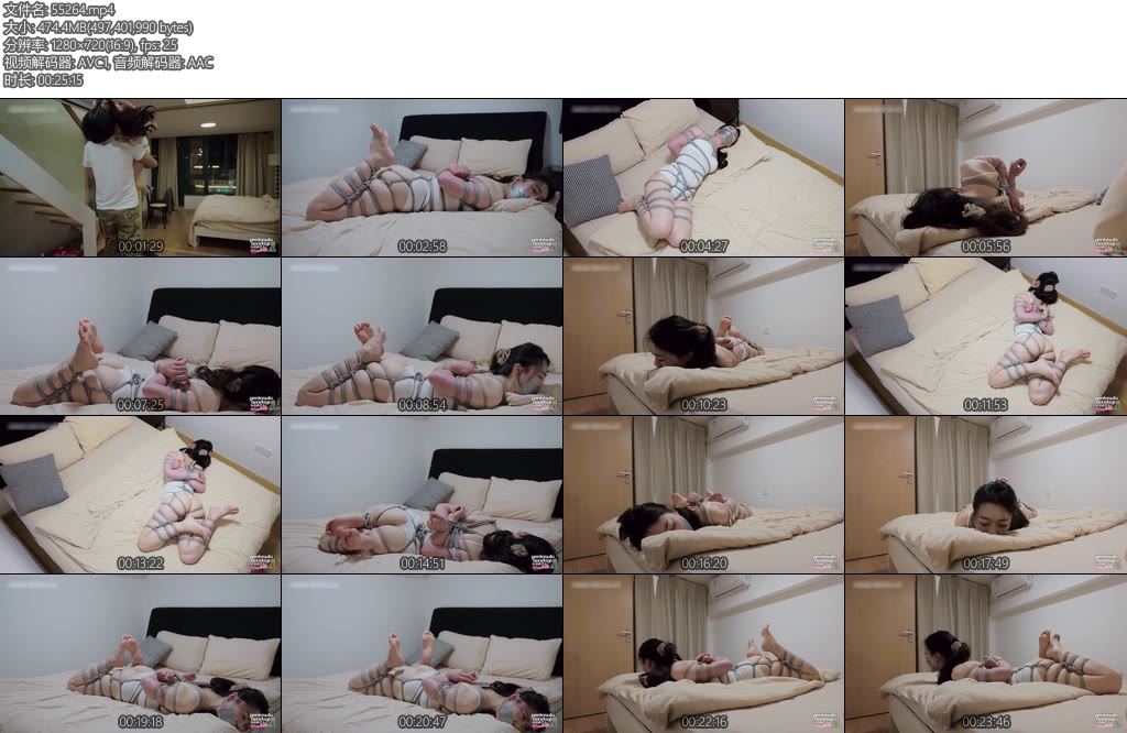 [半岛束艺] 桃子随机绑架-丝依依