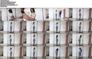 [逍遥原创] 琳琳直臂捆绑放置罚站12cm高跟鞋牛仔裤项圈-丝依依