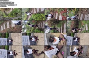 [栗栗子原创] 黑丝女秘书狩猎计划04户外强高小区失禁女秘书调教黑丝高跟鞋OL反复强高-丝依依