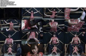 [一绳有你] 电椅上的女英双手脚被吊起打脚心挠痒跪绑拶子拶手指上电刑电晕死过去-丝依依