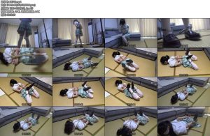 [新月原创] 佳怡工作室琳媚jk白丝小皮鞋股绳脚铐绳艺合体驷马zdb折磨-丝依依