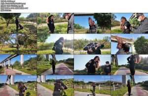 [龙飞原创] 大学生新人室外捆绑陌生人骑摩特车路过眼神对视心跳加速-丝依依