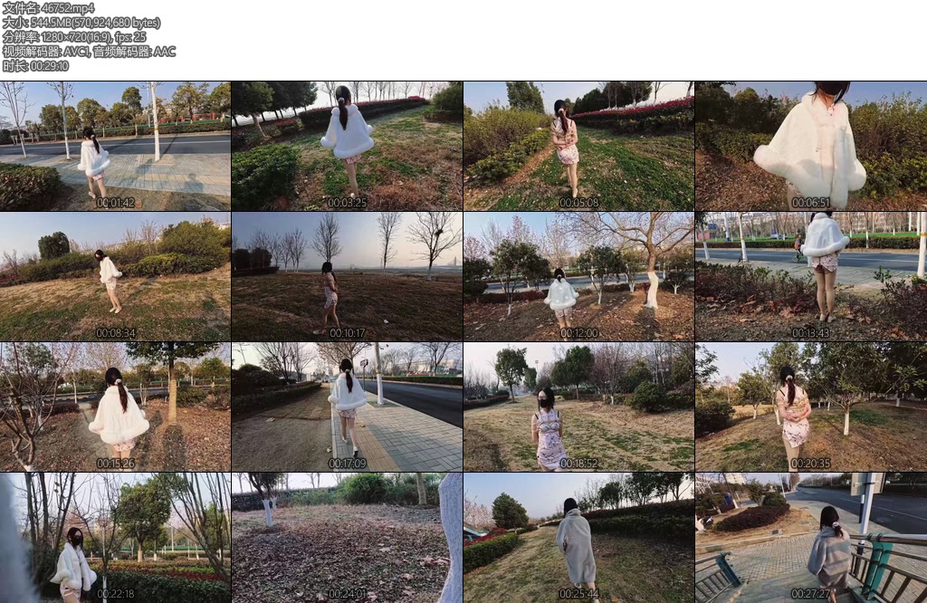 [Raymond] 回音大冬天穿旗袍捆绑加肛钩户外行走-丝依依