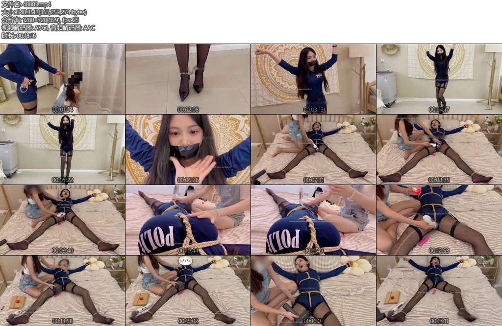 [小奶猫] 大奶检察官用你的胸罩把你捂晕我的AI玩偶绿豆放进高跟鞋里让其罚站滴蜡中伴随着呻吟声-丝依依