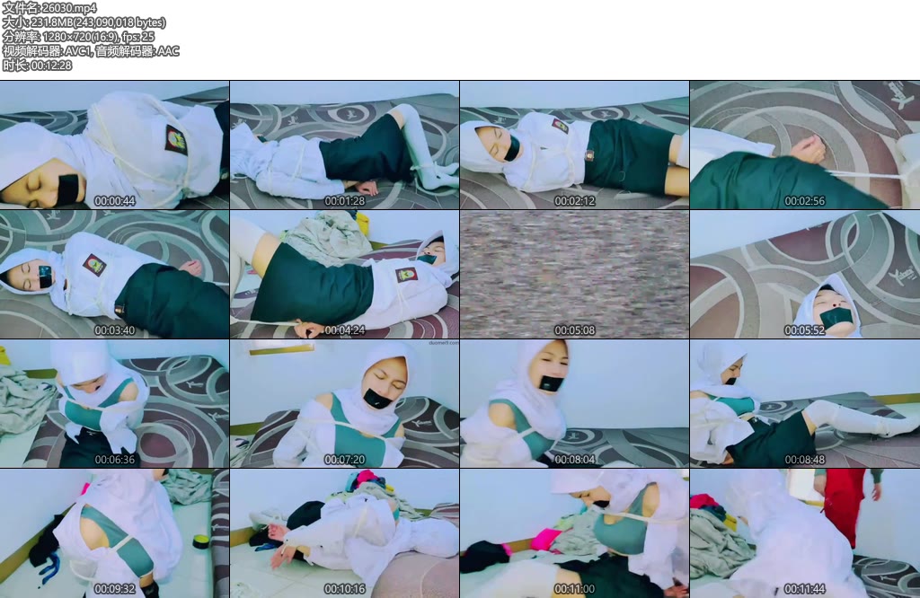 [亚洲绳艺] 绑架喜剧剧薇拉的无耻待遇薇拉被绑架绑住日式嘴被录音只有当绑匪和他玩耍时他才能投降-丝依依