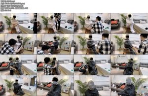 [默示录] 缚艺录 小泪第一次胶带全包胶带严密封嘴后黑丝加肉丝套头戴上眼罩层层胶带包裹固定在小桌子上-丝依依