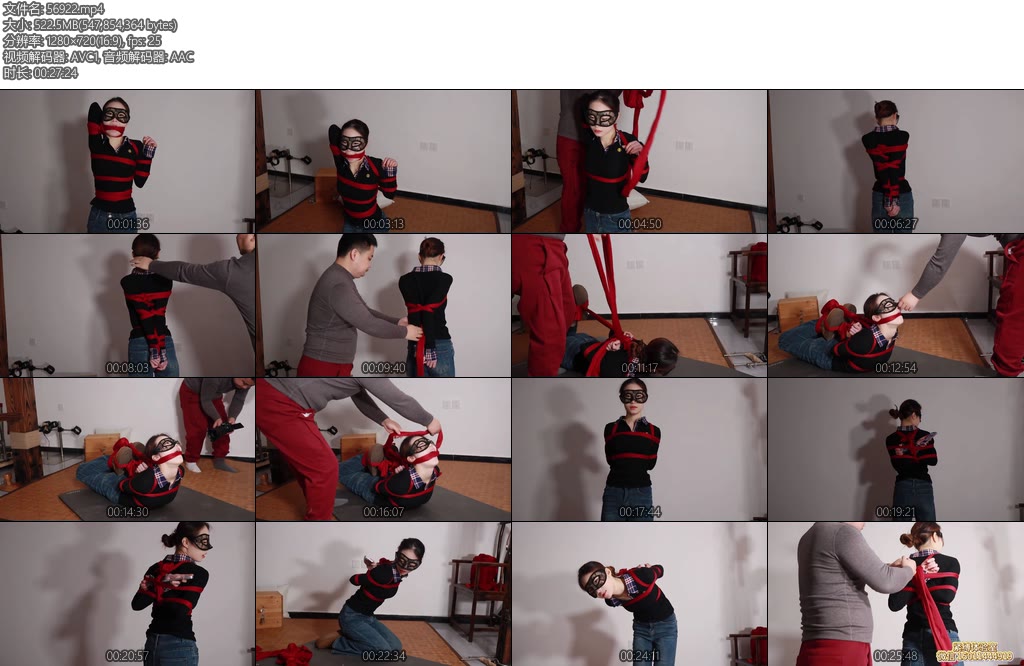 [路由原创] 新模第一次被捆小艾-丝依依