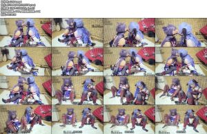 [莉雅原创] 刻晴与甘雨的连缚 刺激 、双人口球、呻吟、强高、M字开腿-丝依依