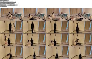 [黑魔法师] 窃贼偷窥颜老师潜入颜老师的家里偷盗丝袜没想到被颜老师发现偷丝袜的窃贼最终被颜老师进行调教成为奴隶-丝依依