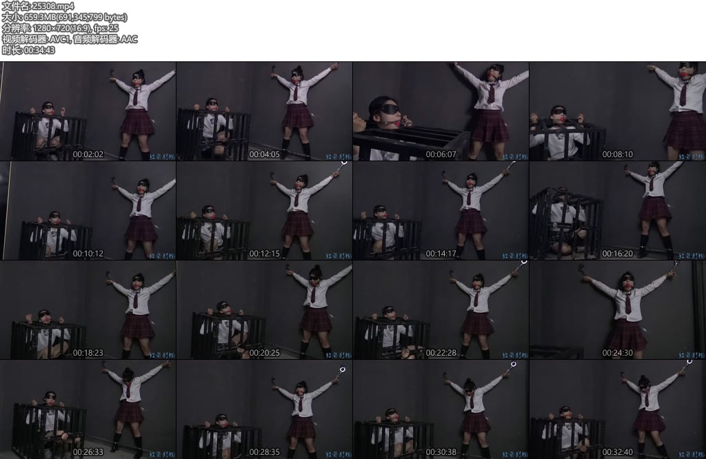 [胜景影视] 地牢禁锢JK双学生妹-丝依依