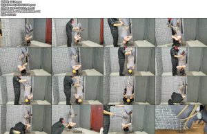 [飞天原创] 柔柔奴倒吊振动、拍打，TK,，多层网袜套头，呼吸更加困难-丝依依