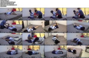 [新月原创] 佳怡白丝马尾辫超紧直臂驷马TD这次是真的下狠手绑了-丝依依