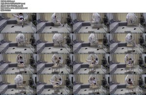 [新月原创] 玉箫白丝女孩的完全真实解铐游戏她的脚太灵活了-丝依依