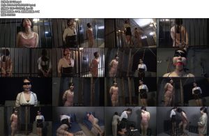 [胜景影视] 连续剧被俘女教师（第四集）可怜两女教师固定在过道一夜又从过道铁栏杆上解开押送到绞刑架执行绞刑-丝依依