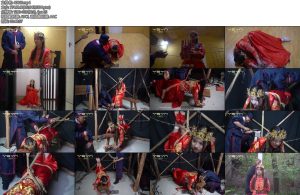 [一绳有你] 古装剧刑场上的新娘李员外被抢来的新娘用被子枕头捂死大堂受审酷刑受尽穿着秀禾押到刑场砍头-丝依依