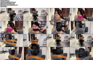 [默示录] 缚艺录小蟹胶带固定脸部全包视觉效果很不错-丝依依