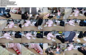 [绳之韵] 五一假期的多人游戏（第三集）瑾瑜、阿娇、小凡驷马、蛇缚、单腿团缚-丝依依