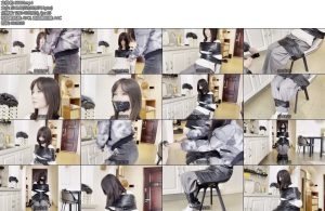 [默示录] 缚艺录新模小章的胶带捆绑体验-丝依依