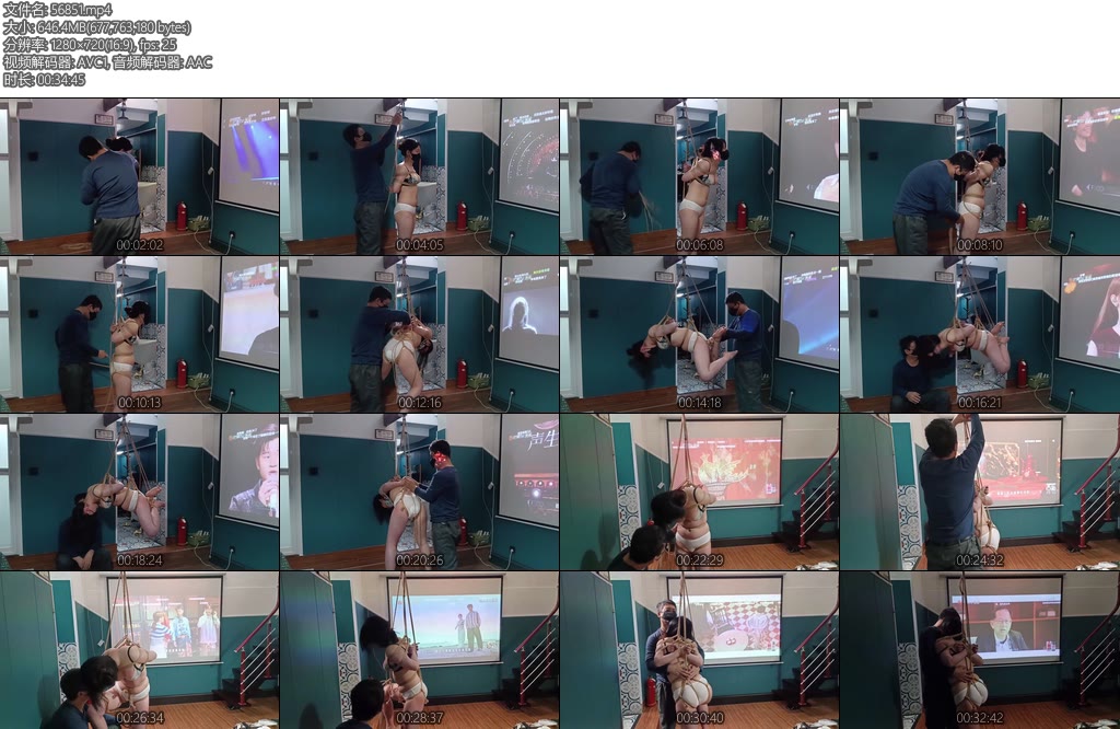 [绯影责束] 吊缚荡秋千最后内衣脱掉-丝依依