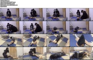 [新月原创] 红豆肉丝制服性感女孩的胶带捆绑解缚游戏这个大长腿真的太性感了-丝依依