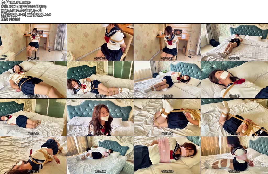 [默示录] 缚艺录 任我行（007）小曹许久未见的小曹第一次来体验被捆绑的感觉虽然有些呆呆的但是也很享受其中的乐趣-丝依依