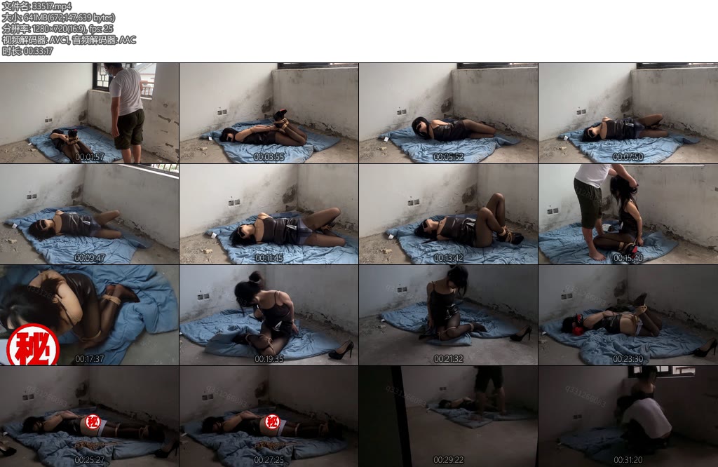 [欢乐谷] 行李箱绑架少女到废弃荒野别墅tiaojiao（下）-丝依依