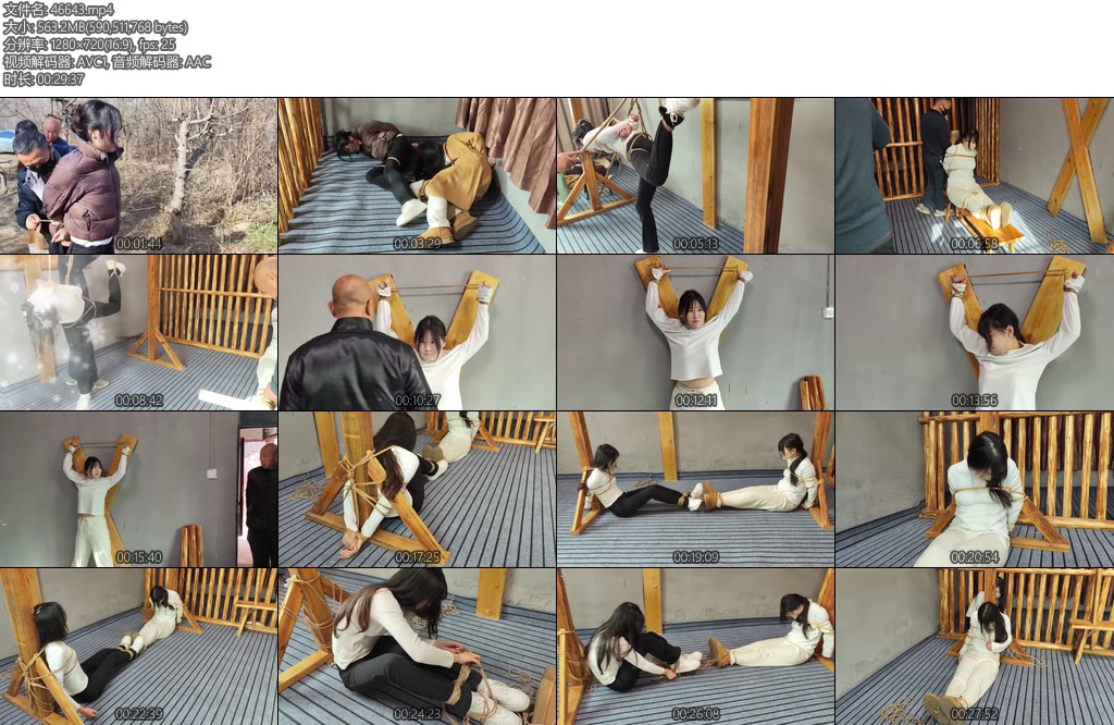 [李大侠] 绳艺小院之绑架下-丝依依