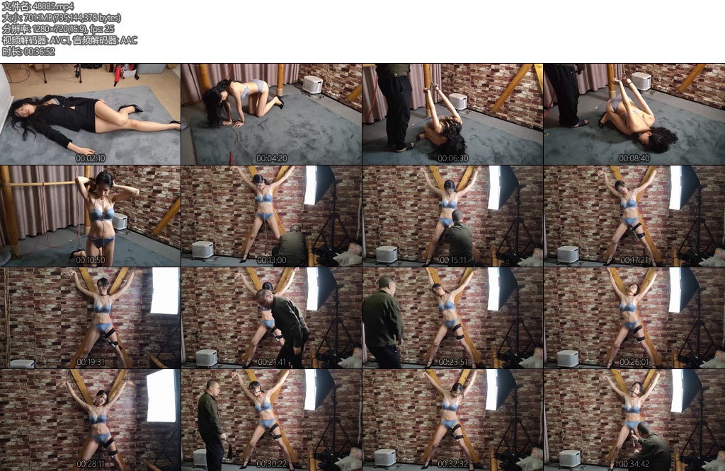 [随心原创] 雅熙西装女特工被擒获各种调叫强制到失津-丝依依