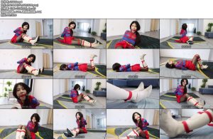 [得意客] 米娅女超人捆绑挣扎-丝依依