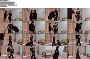 [素人原创] 难受的全身绳艺束缚挠痒痒把小姐姐惹火了发脾气用绳比较多绑的有点紧-丝依依