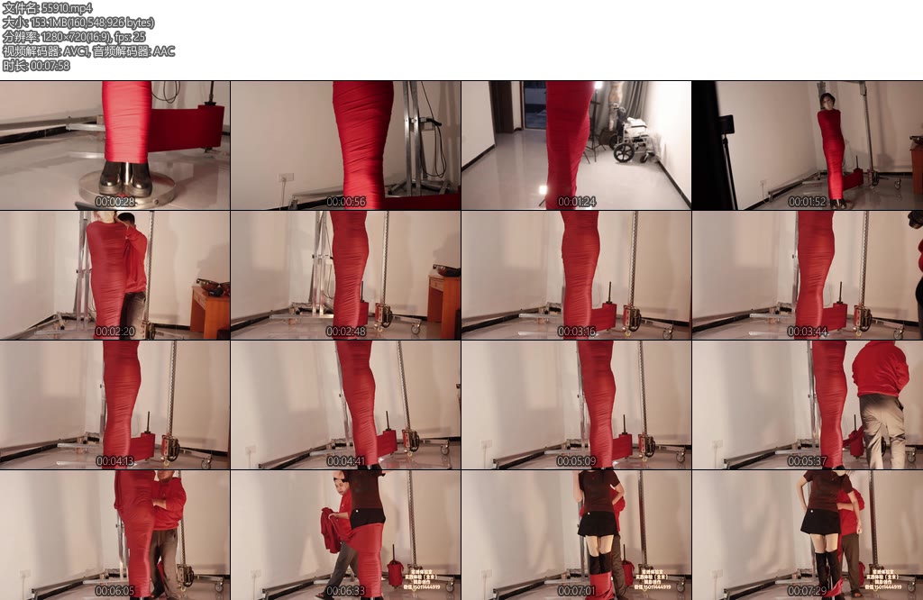 [路由原创] 红布包裹美女-丝依依