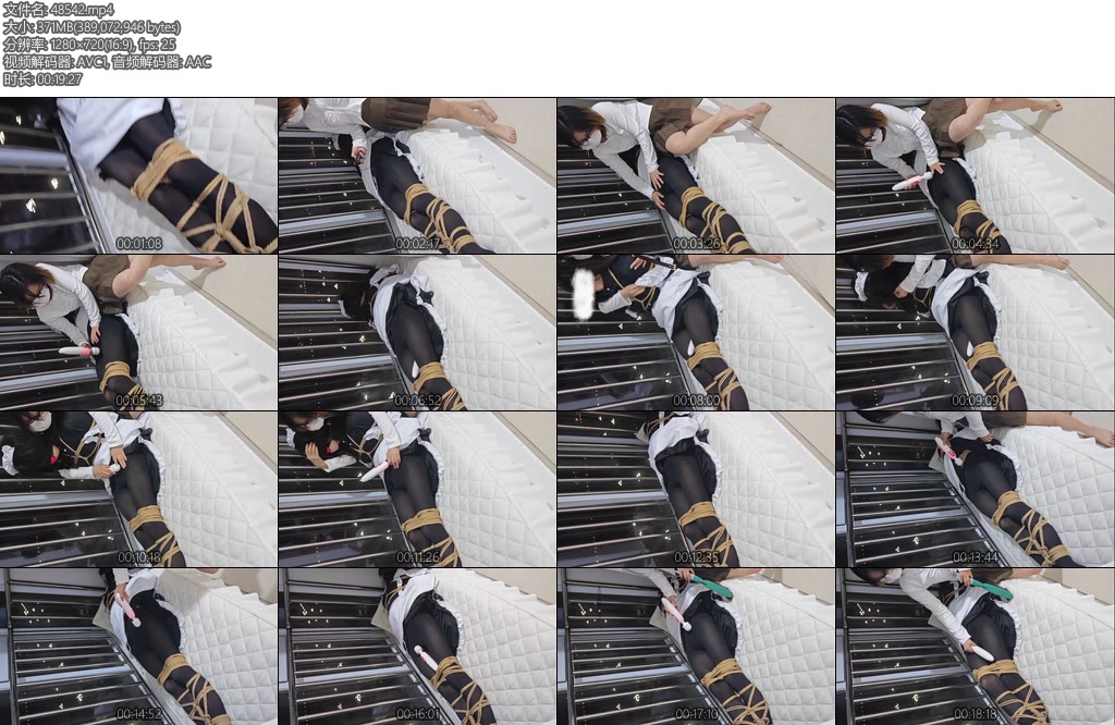 [禾一原创] 日式束缚加大家喜欢的直腿缚棒棒的强制直接倒在毯子上后被口球束缚住嘴只能发出短短的呻吟-丝依依