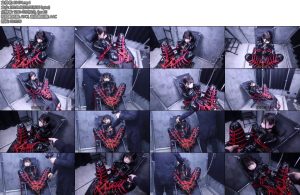 [D-Lemon] 10分ラバー緊縛電マ固定調教complete plan 把人家这样绑在躺椅上还是蛮舒服的，就是身上的绳子太多影响四肢活动啦-丝依依