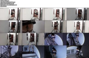 [美曦原创] 美曦捆绑爬楼梯X_X蠕动上海上课要预约的加联系方式咨询生活不仅仅是一种态度在夜深人静的楼梯里也许还会有着另一种风景-丝依依