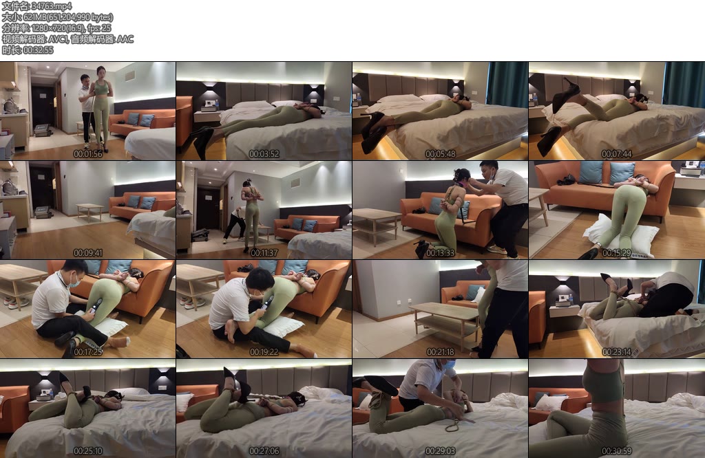 [素人原创] 169身高礼仪模特小玉瑜伽服套装捆绑调教（第1部）-丝依依