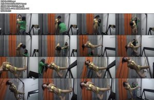 [胜景影视] 金色内衣的悬吊-丝依依