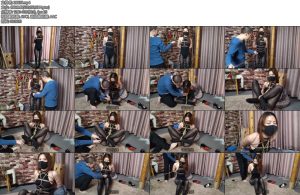 [随心原创] 艾琳 油亮丝袜桃缚-丝依依