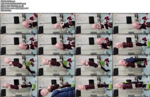 [亚洲绳艺] 天天的悬空吊缚有娇喘吊在空中被玩具玩弄小腿直蹬还被疯狂挠痒-丝依依