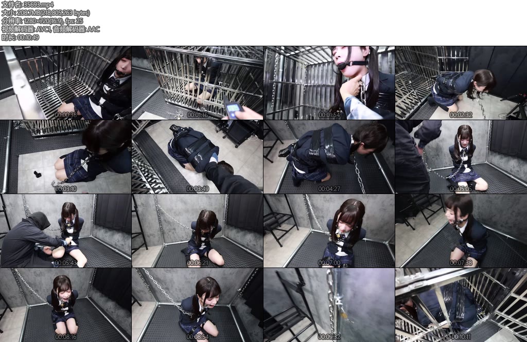 [D-Lemon] 10分制服監禁拘束イラマ電気調教complete plan-丝依依