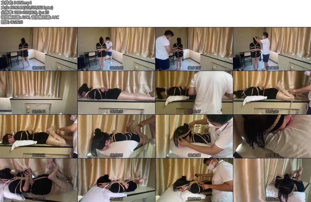 [可乐inrey] S属性妹子久违的拍摄肉丝日式驷马口球强行挣脱-丝依依