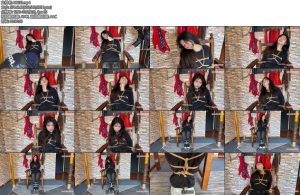 [龙飞原创] 绑架晕厥放置醒来后嗷嗷叫在她脖子上面加一条绳子最后用塑料袋套住头部短暂X_X-丝依依