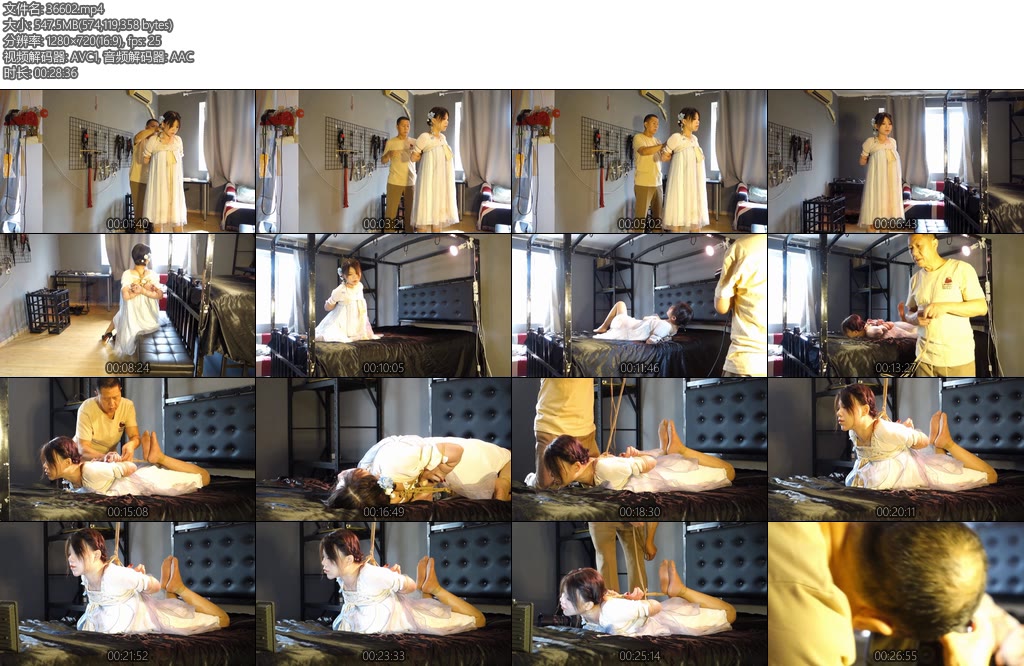 [锐度主张] 嫣儿 刑房内的汉服肉丝五花驷马吊-丝依依