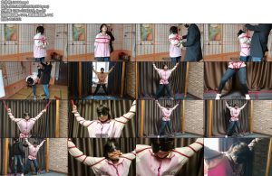 [一绳所爱] 萌新刘盼盼体验绳艺捆绑-丝依依