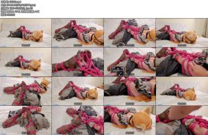 [Noel原创] 偶像玛丽cos偶像的休息时间日式紧缚折腿驷马脚趾束缚电击放置挣扎-丝依依