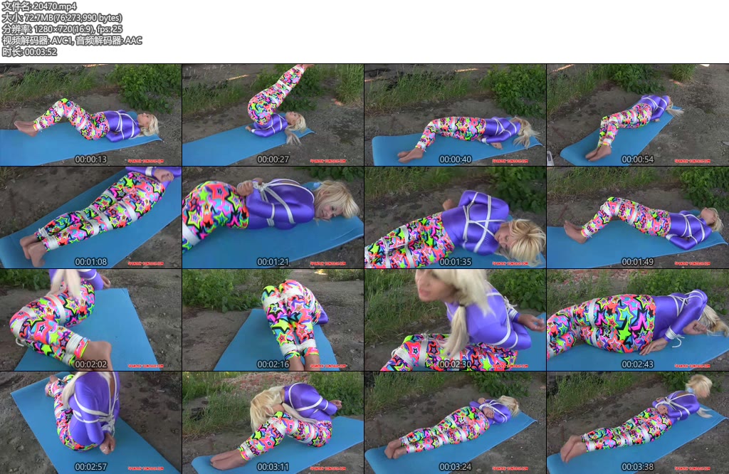 [欧美绳艺] Spandex Bondage No.079-丝依依