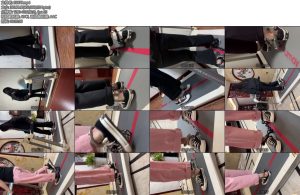 [布莱恩] 4副脚镣的跑步机训练从慢到快直到妹子受不了-丝依依