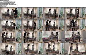 [新月原创] 佳怡工作室佳怡琳媚何露Jk白丝肉丝小白袜吵架被老师惩罚捆在铁架上带上镣铐狠狠折磨呜呜呜-丝依依