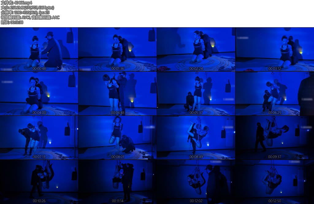 [一绳所爱] 绳艺小活动现场实录表演片段-丝依依