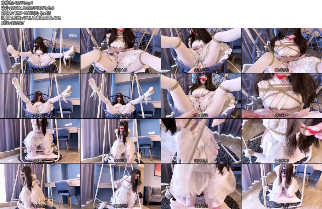 [嗷大喵] 甜妹故事汇第二十一集婷妹香软洛丽塔-丝依依